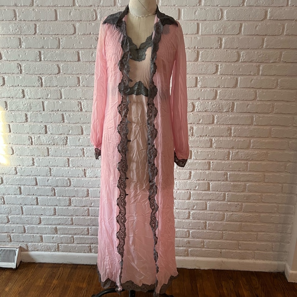 Vintage Emilio Pucci 2pc nightgown set